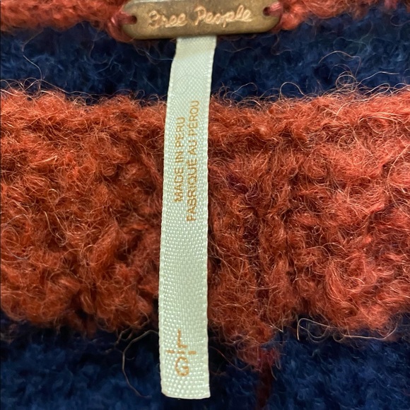 Free People Aplaca See The Rainbow Sweater - Picture 13 of 13